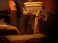 My wife is changing clothes while I have a hidden livecam in my bedroom.